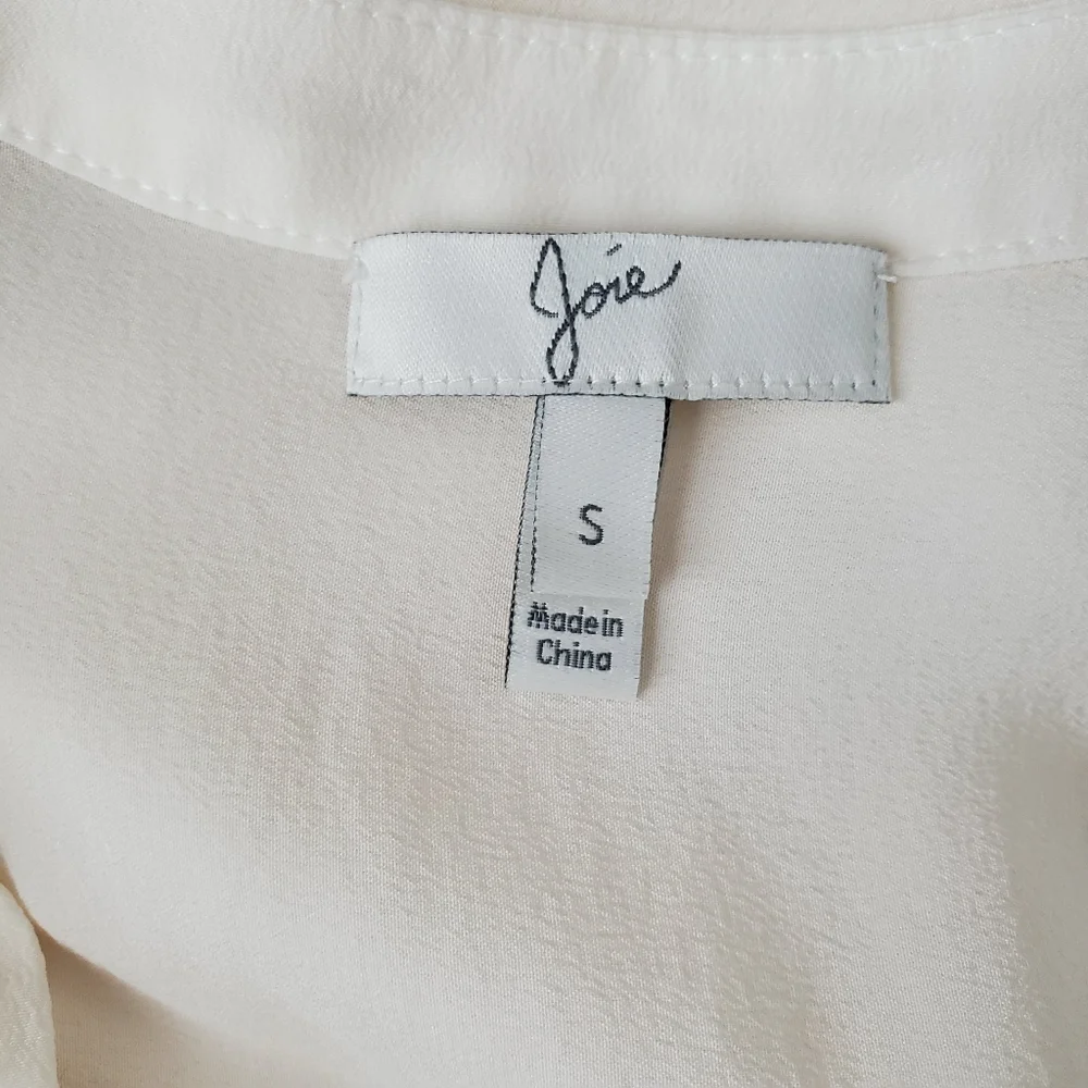 Joie 100% Silk Tandra Blouse Size S - Picture 12 of 14